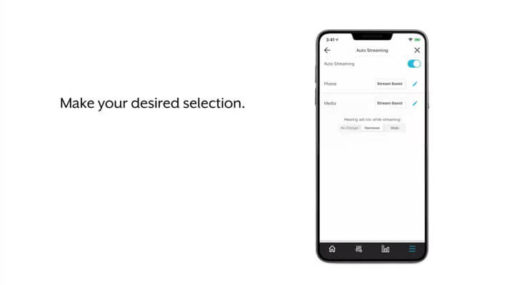 Adjusting Hearing Aid Audio When Streaming
